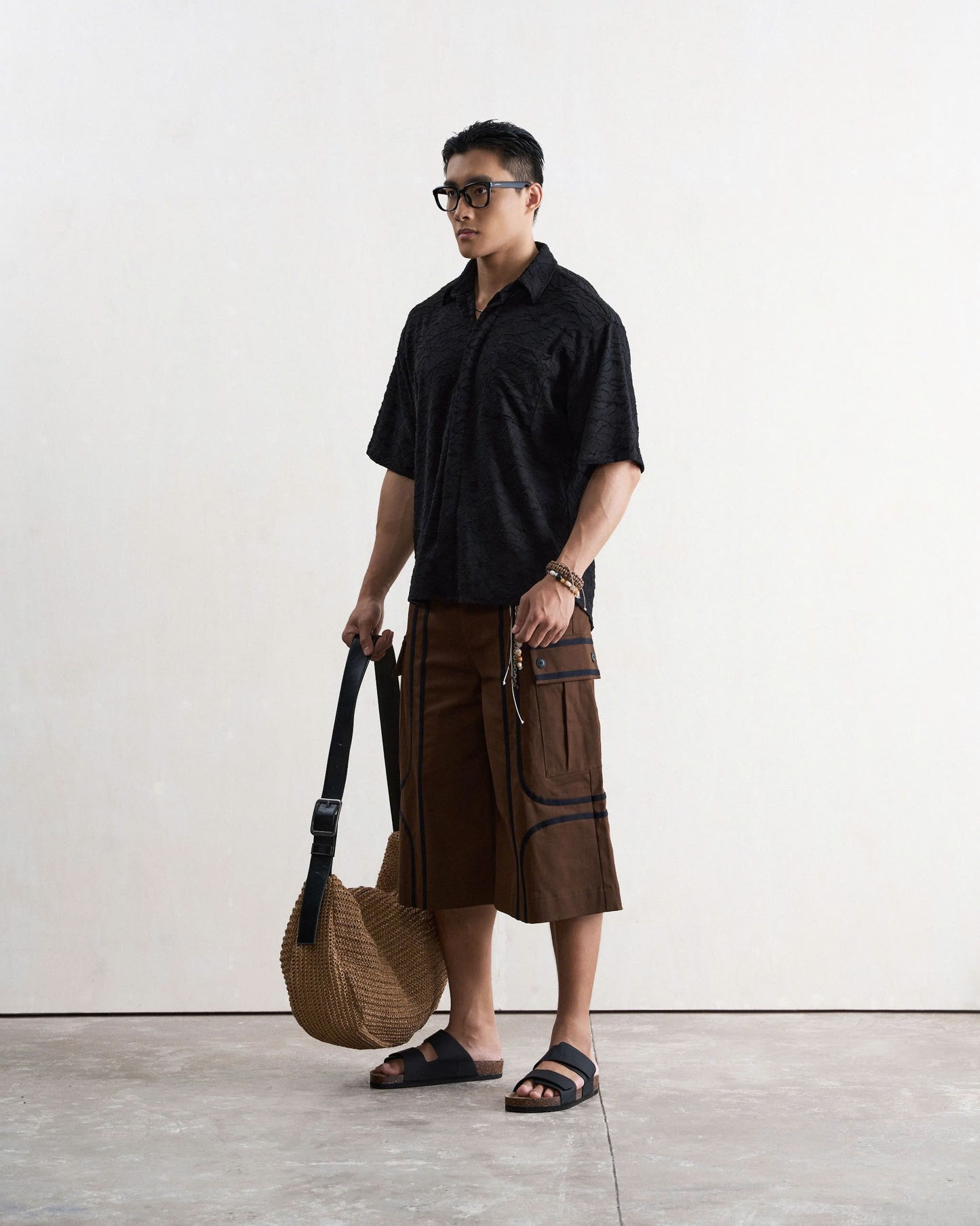 Quần short nam dáng lửng