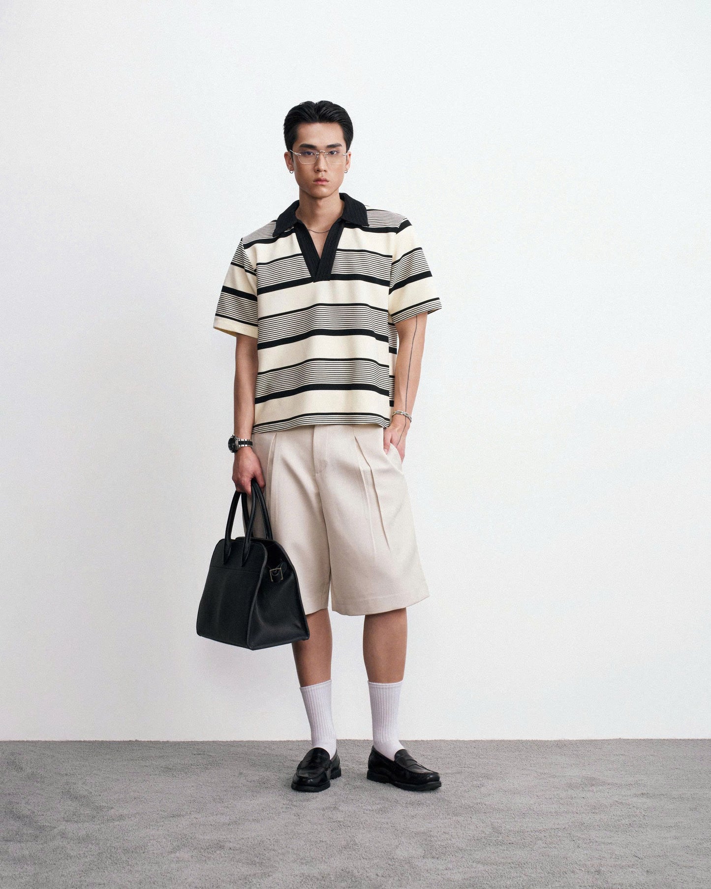 Áo polo kẻ ngang - Za Top