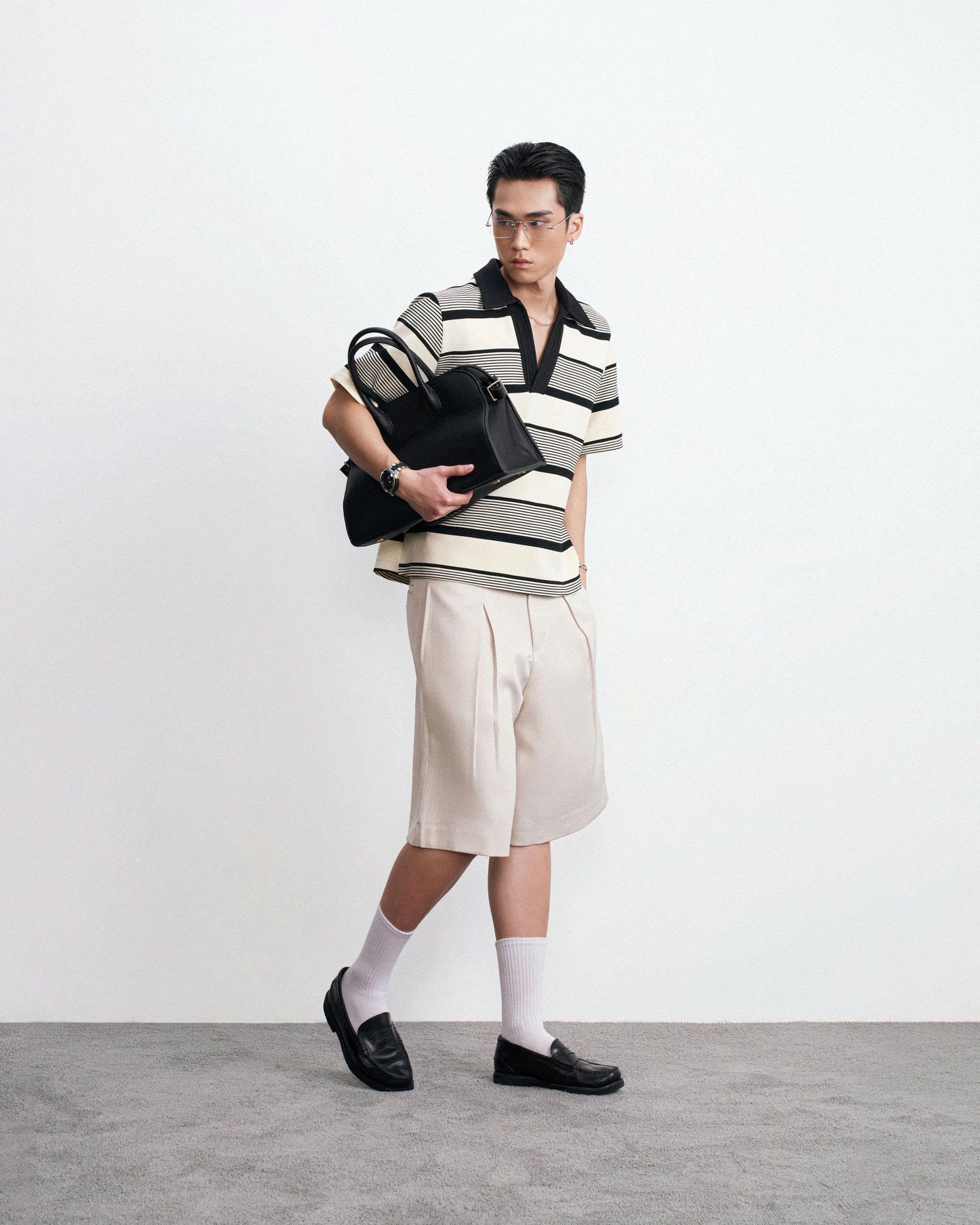 Áo polo kẻ ngang - Za Top